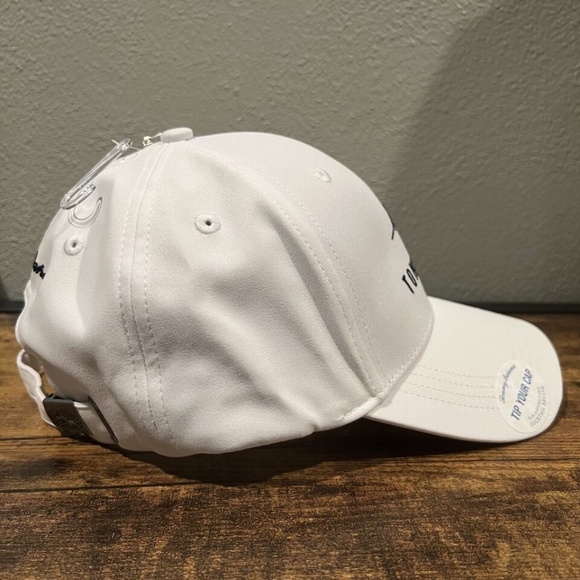 TOMMY BAHAMA “Tip Your Cap” Embroidered Marlin Hat Mens White Adjustable NWT - Picture 4 of 8